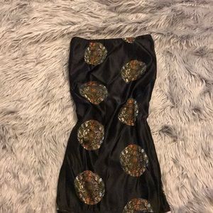 Vintage sleeveless Japanese inspired dress